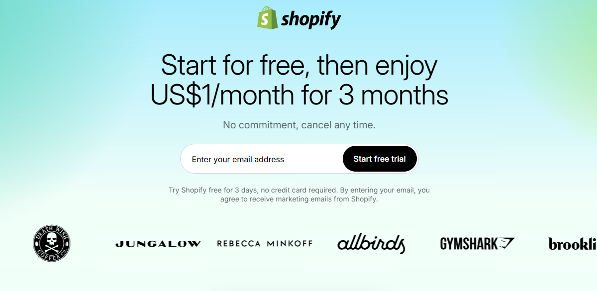 The $1 Revolution: How Shopify Empowers You to Launch Your Online Store Without Breaking the Bank